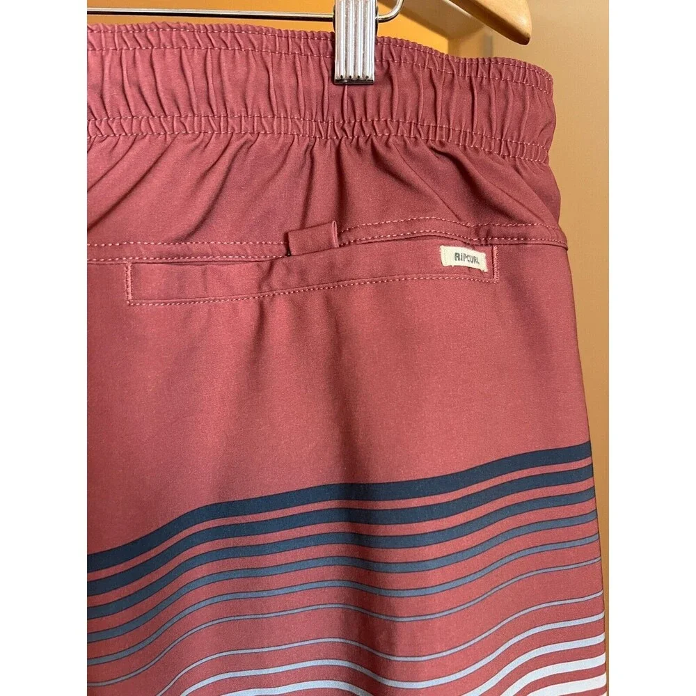 Ripcurl Mens Surf Board Shorts W36 LayDays Side Pocket Surf Revival Volley